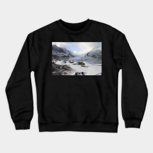 Athabasca Glacier, Jasper, Canada Crewneck Sweatshirt